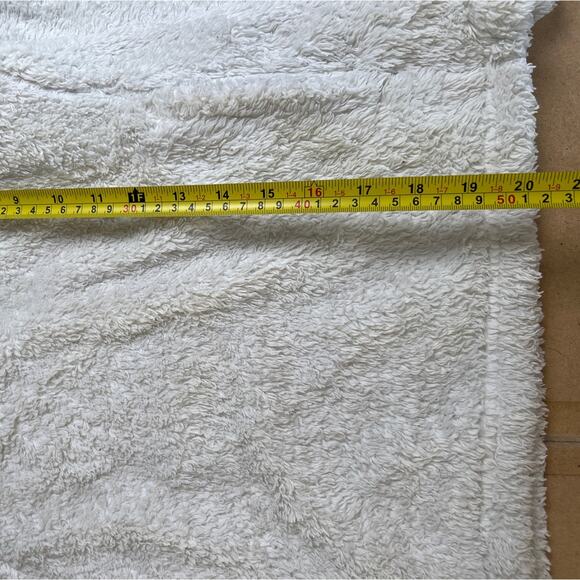 Patagonia Girls Large White Quarter Zip Pullover Fleece Jacket - Picture 7 of 8